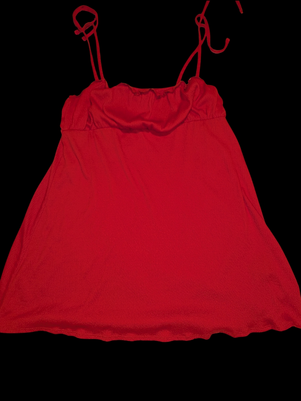 H&M Red Spaghetti-Strap Camisole